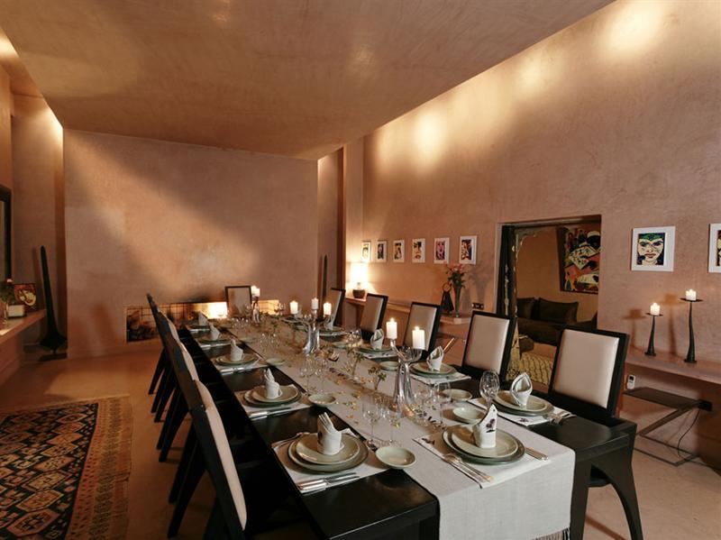 Dar Sabra Hotell Marrakesh Restaurant bilde